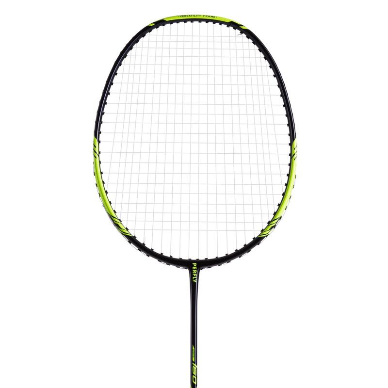 Racchetta badminton adulto BR 160 nero-verde