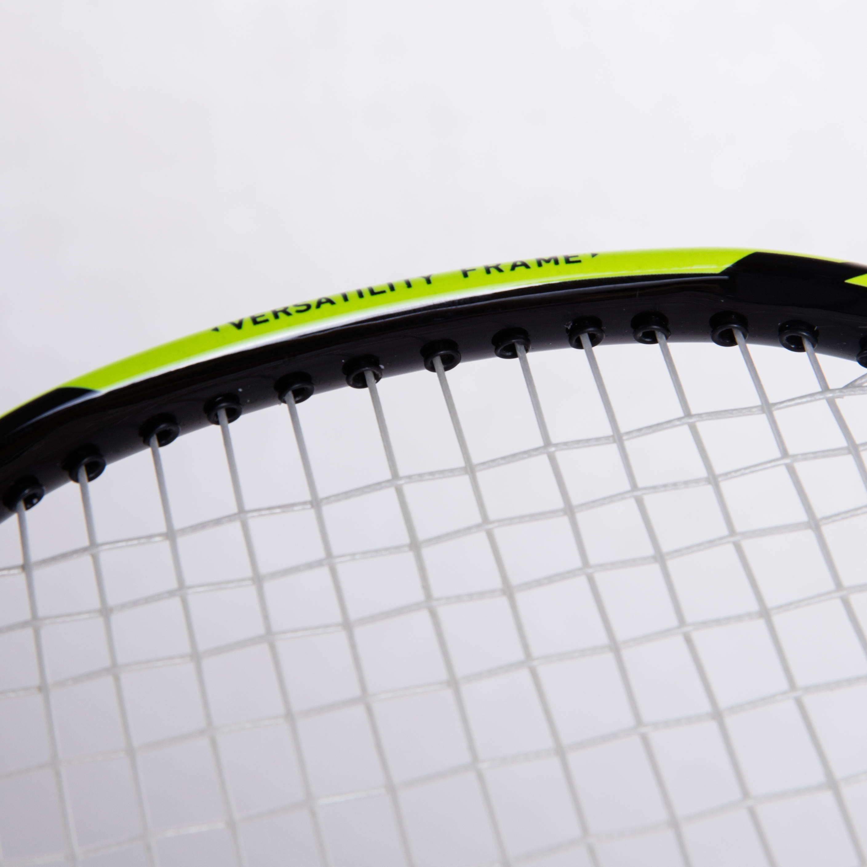 ADULT BADMINTON RACKET BR 160 BLACK GREEN 7/16