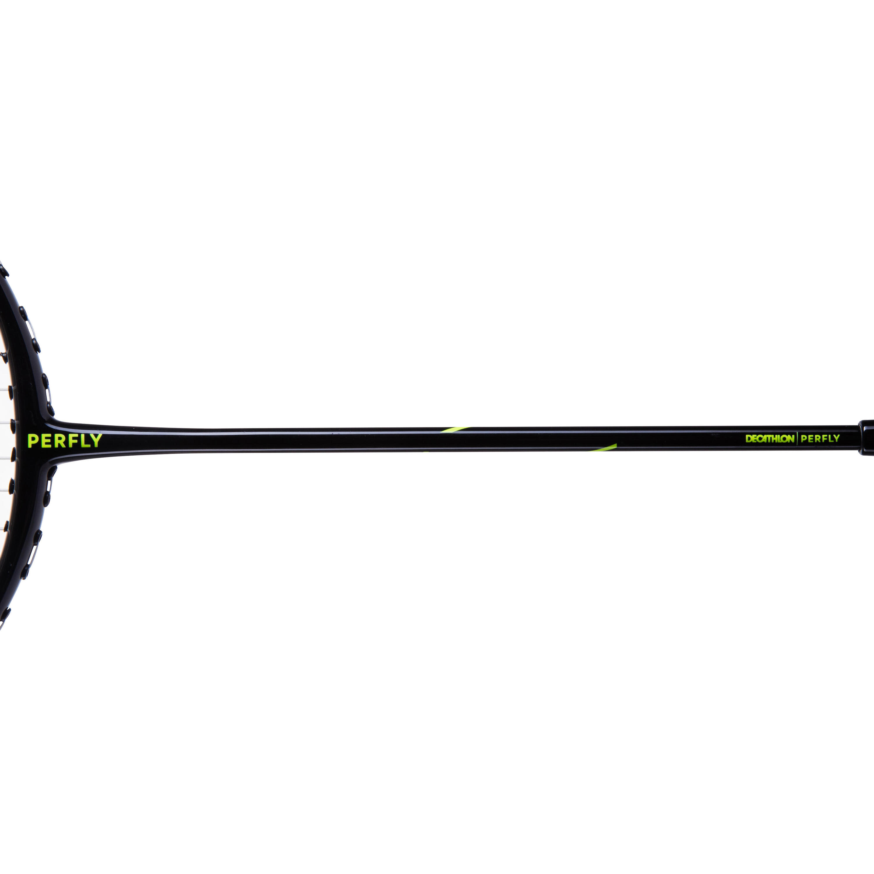 ADULT BADMINTON RACKET BR 160 BLACK GREEN 3/16