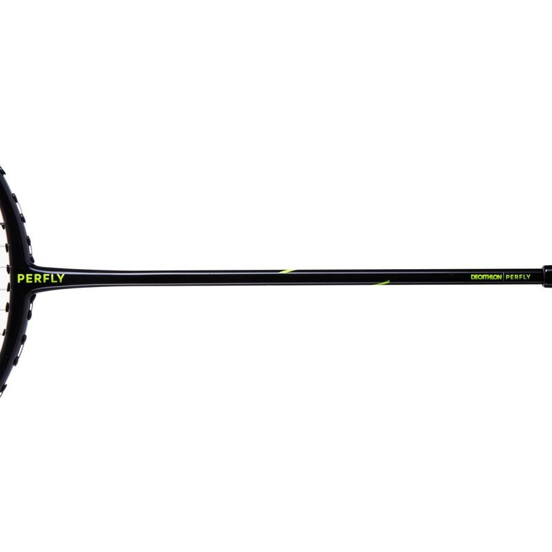 RAQUETE DE BADMINTON BR 160 ADULTO PRETO VERDE