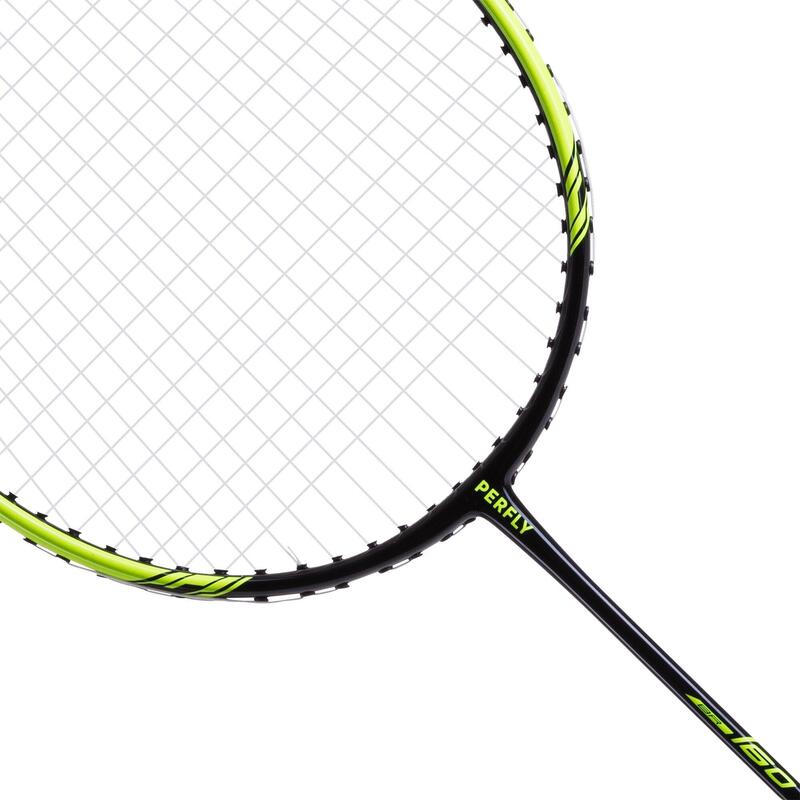 Badmintonracket voor volwassenen BR 160 zwart/groen