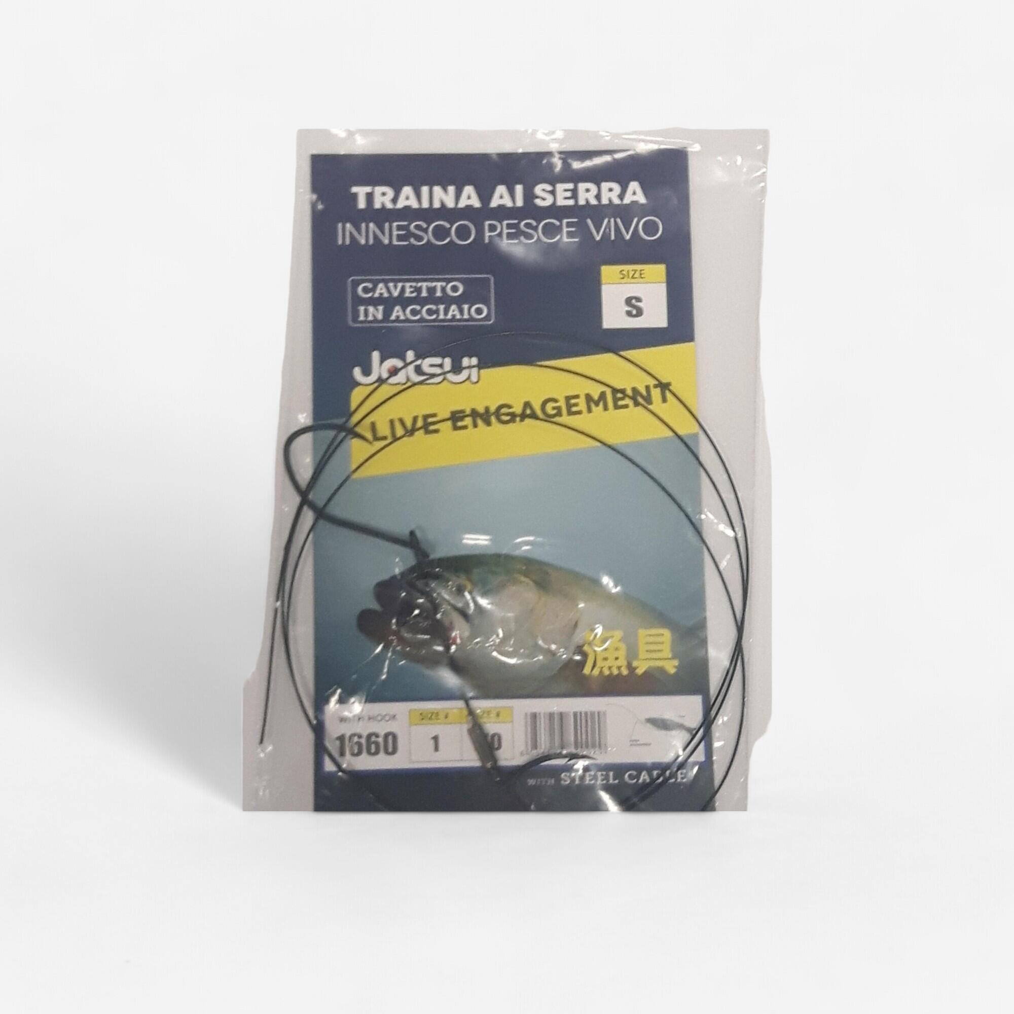 JATSUI Terminale pesca traina con il vivo