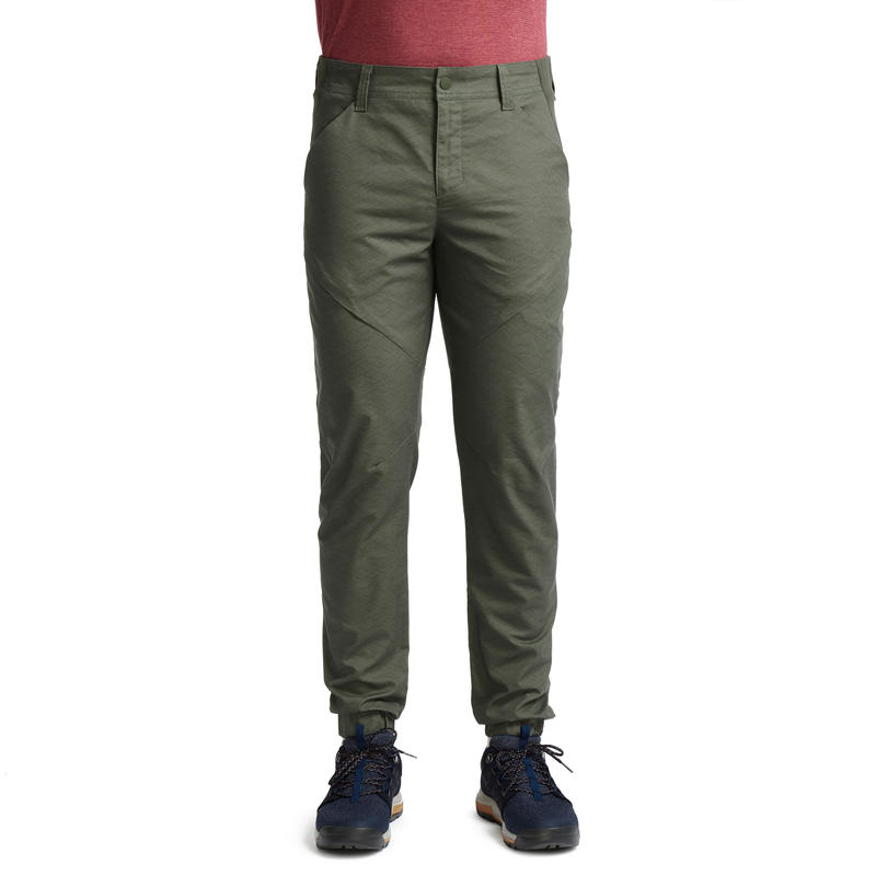 Men’s Hiking Pants Nh500 Slim Fit Khaki