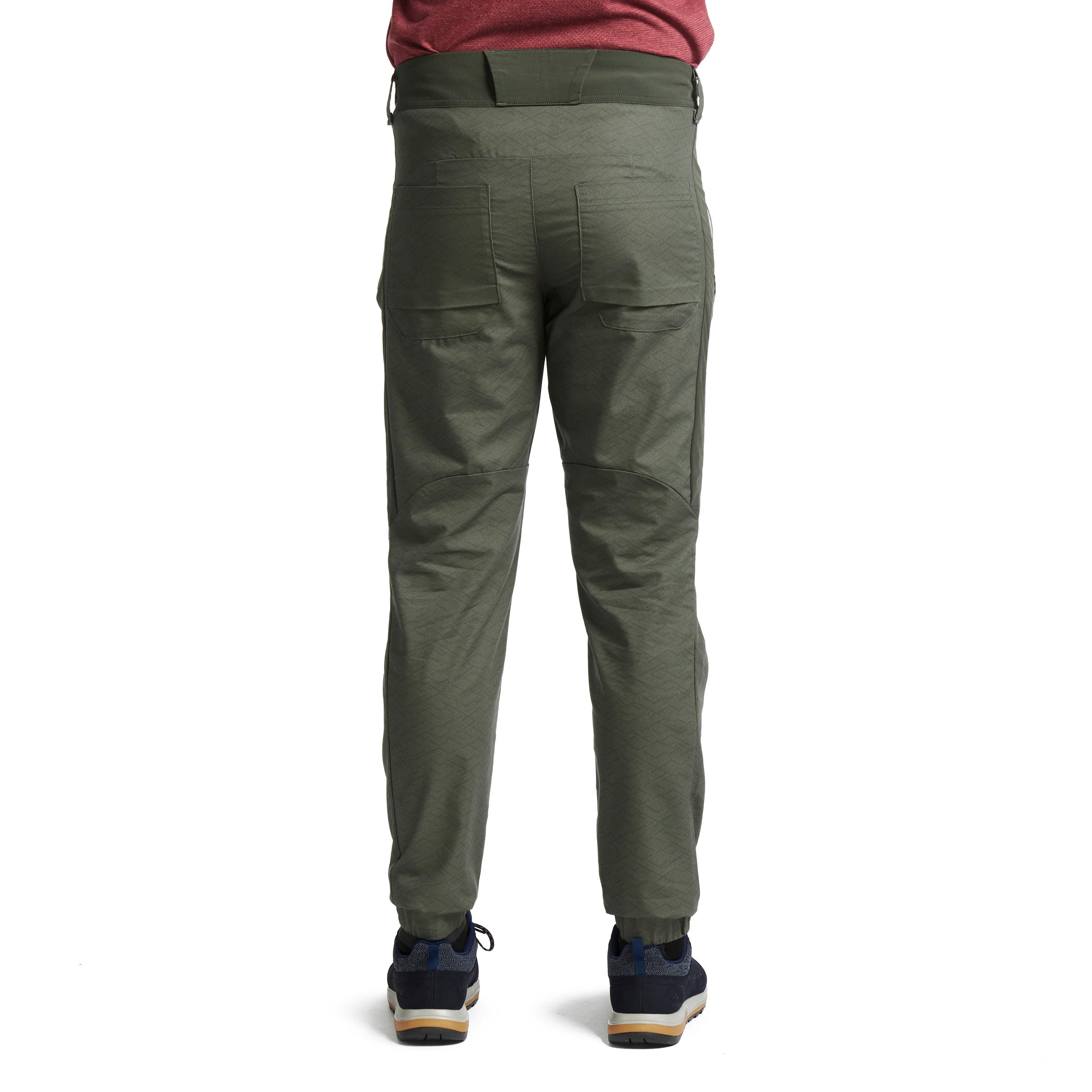 slim fit walking trousers