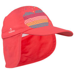 CASQUETTE anti-UV Bébé Heart Rose