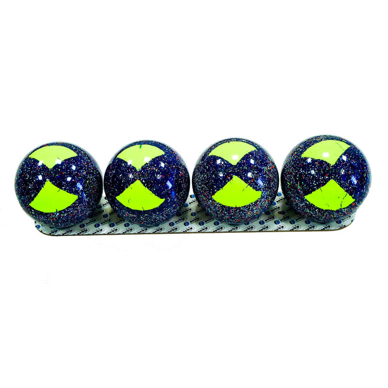 Set 4 bocce professionali SUPERNOVA blu 107mm x 910gr