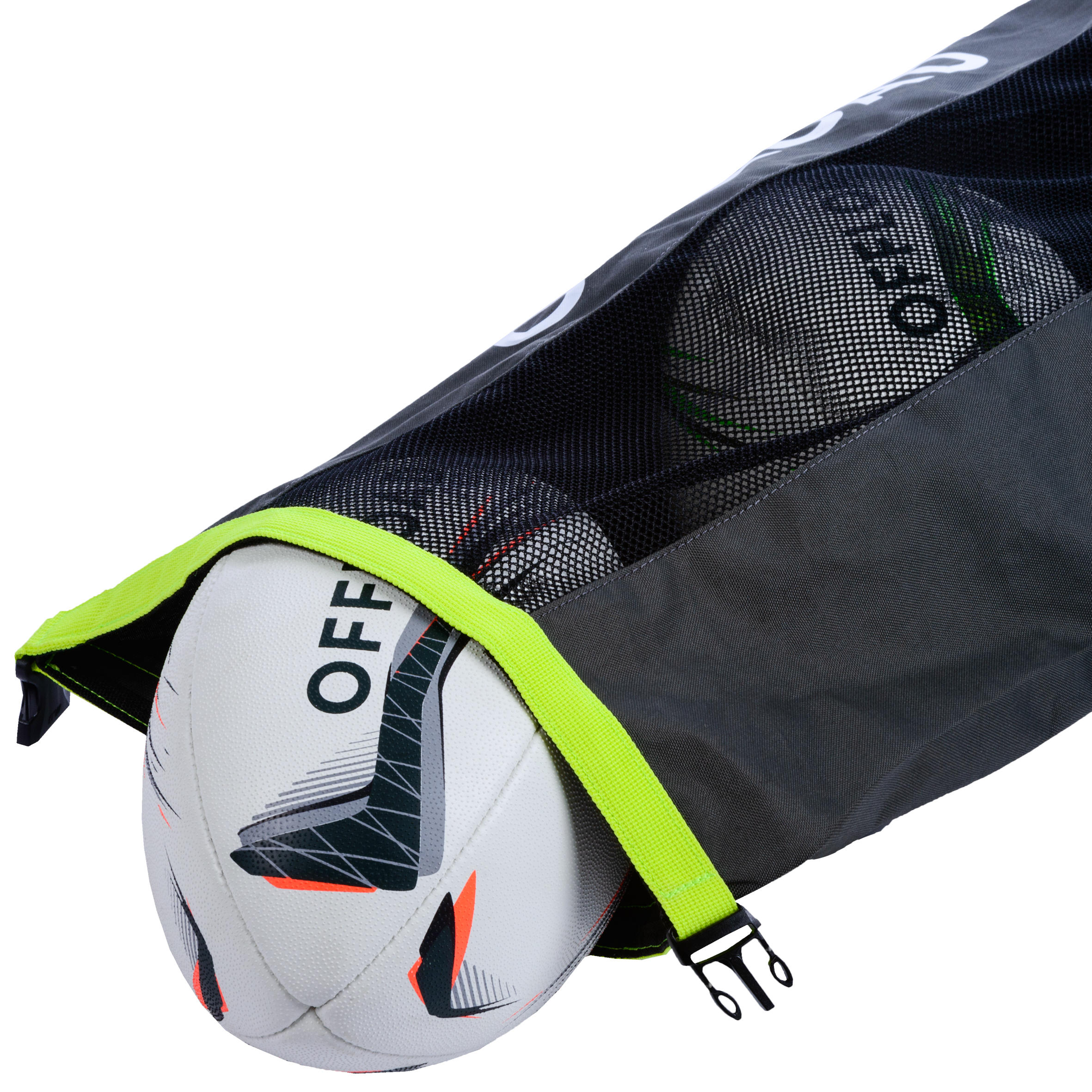 Rugby Ball Tube Bag for 5 Balls - Khaki 4/7