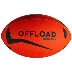 Rugby Ball Size 4 Initiation - Light Orange