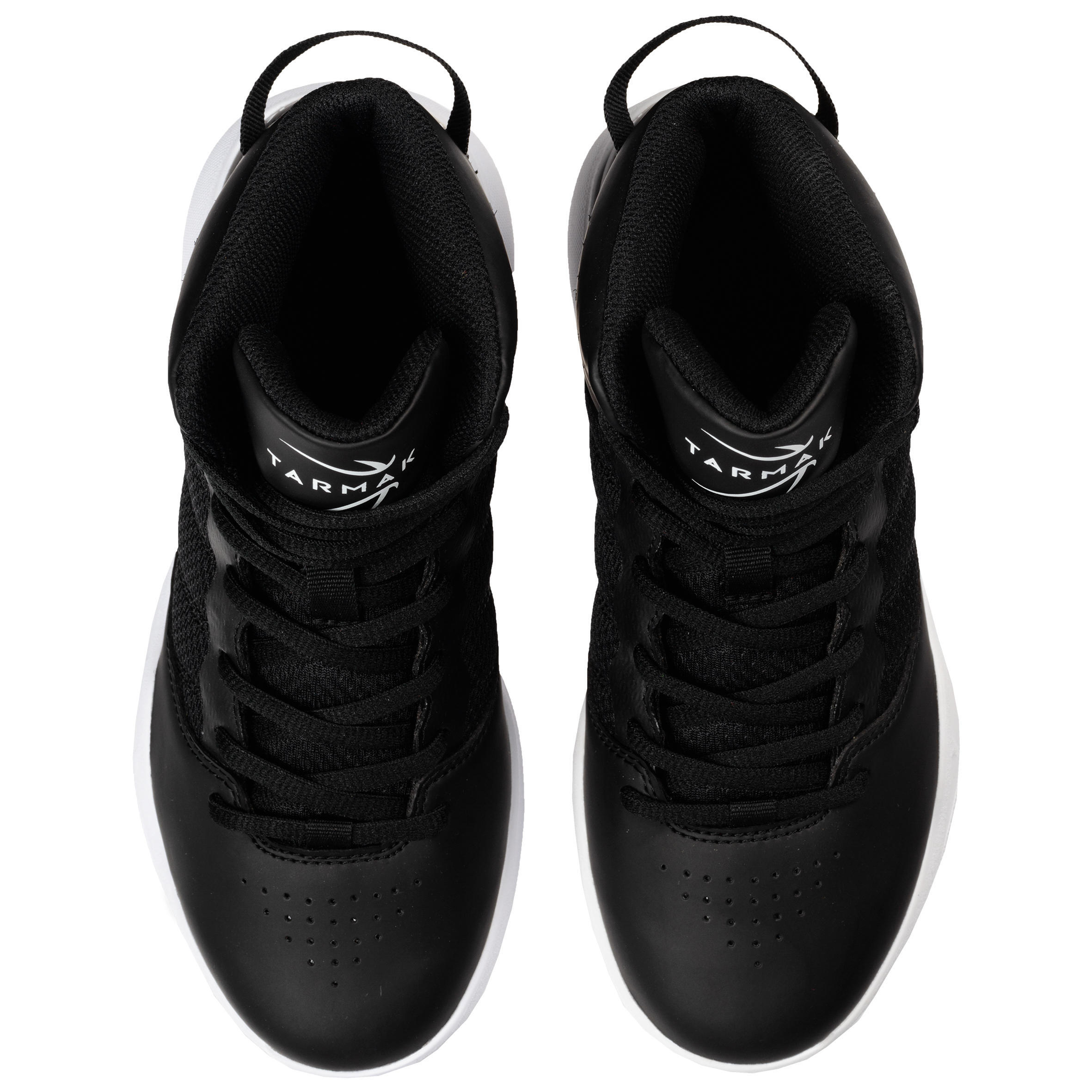 Kids' Beginner Basketball Shoes SS100 - Black 3/6