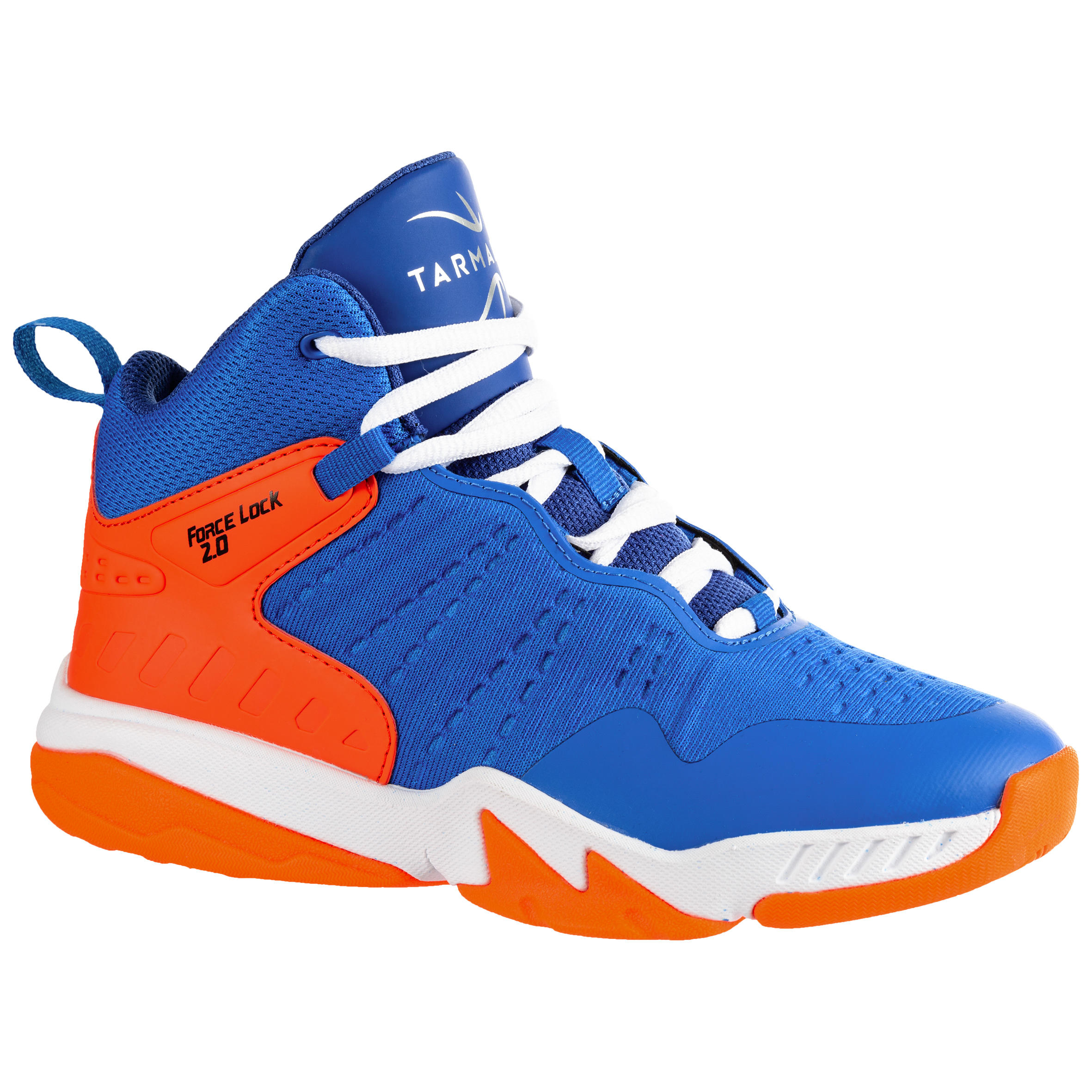 SS500H Boys'/Girls' Intermediate Basketball Shoes - Blue - Decathlon