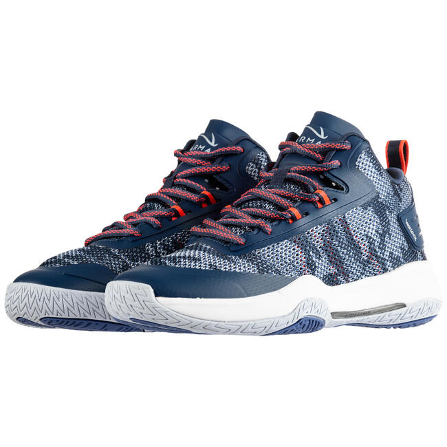 SC500 Women's Mid Basketball Shoes Blue/Pink