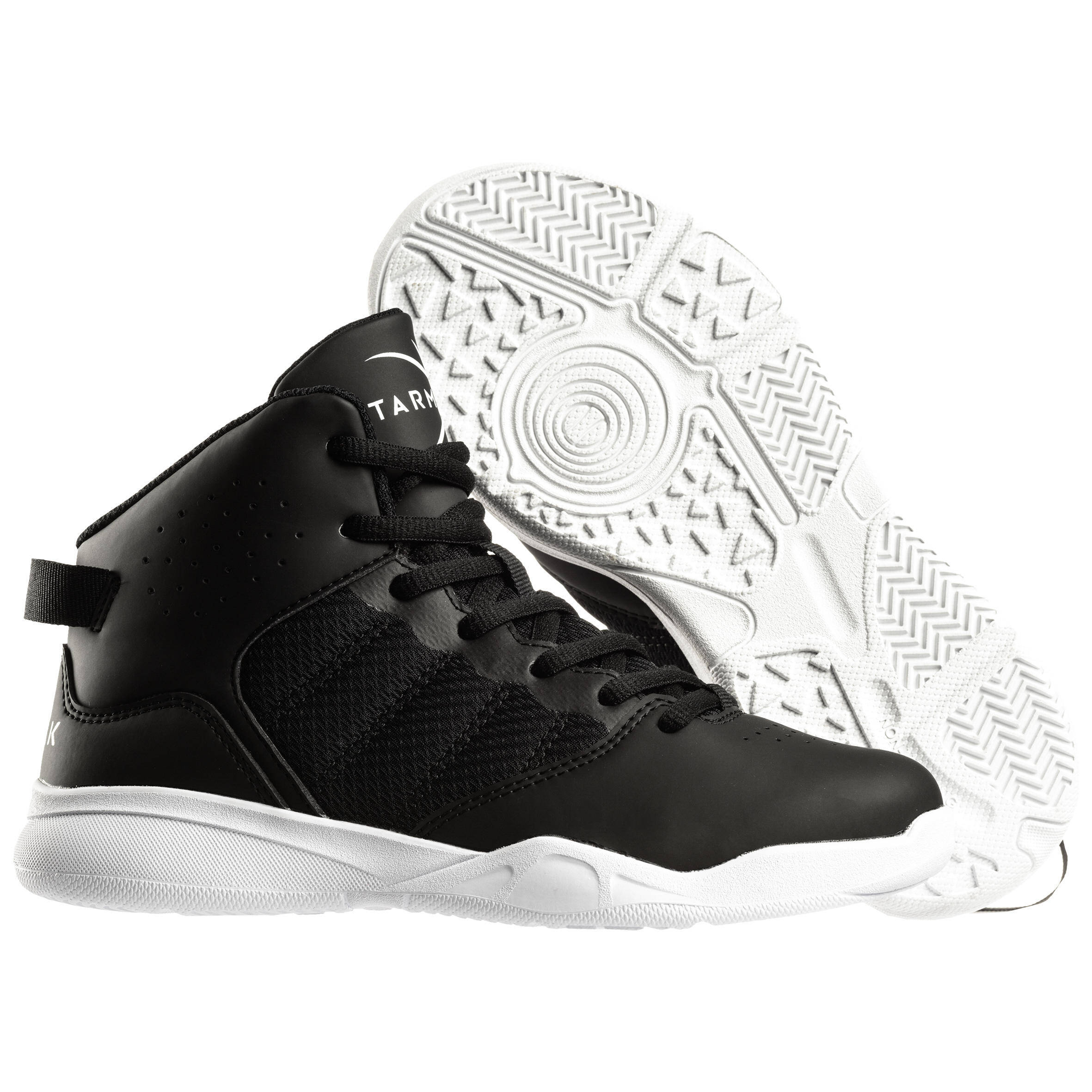 Kids Basketball Shoes SS100 Black -  1