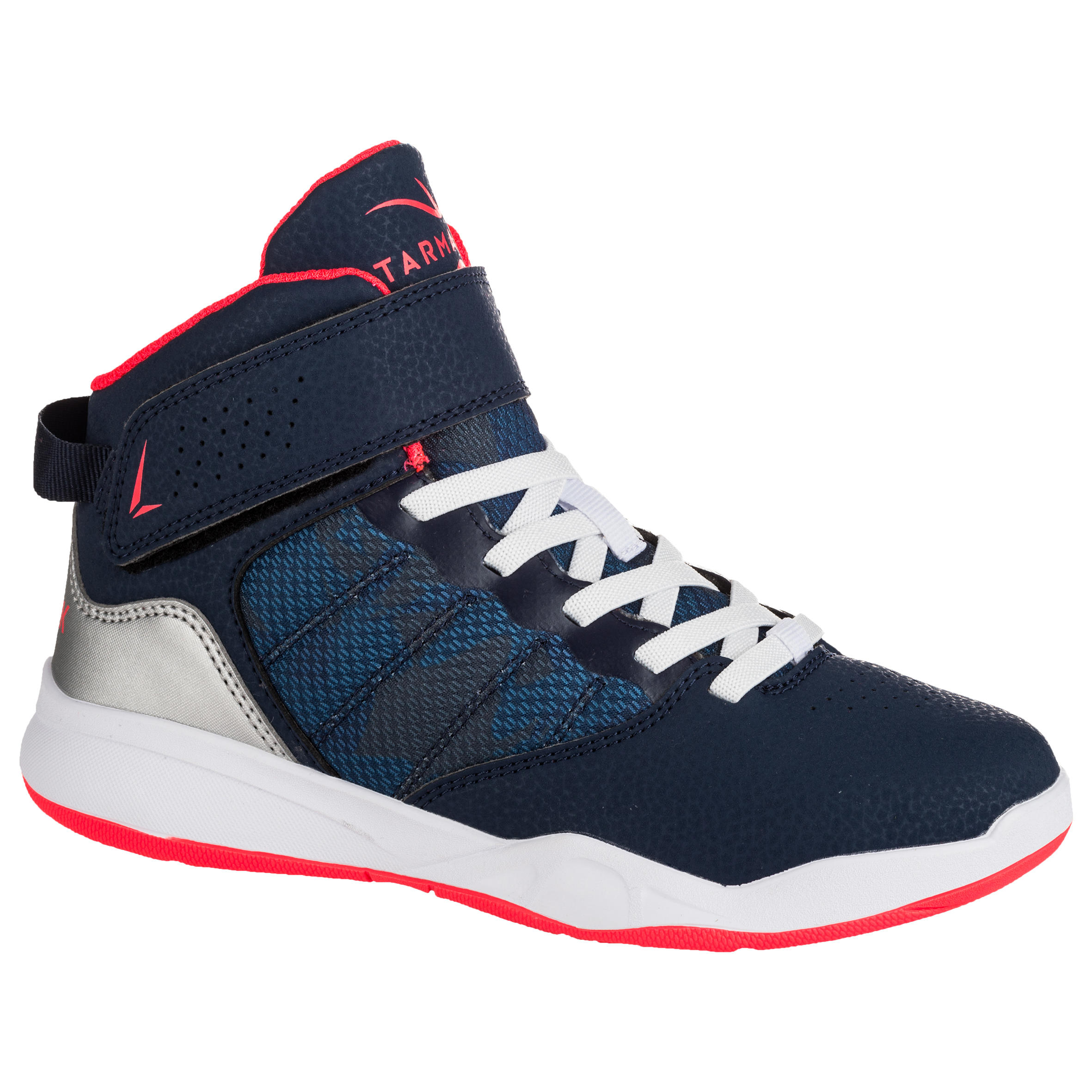 Zapatillas de baloncesto Tarmak Easy SE100 belcro Niños rojas TARMAK |  Decathlon