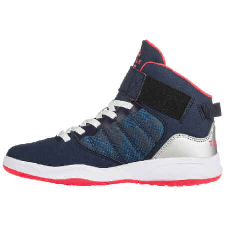 Kids' Beginner Basketball Shoes SE100 - Navy/Pink
