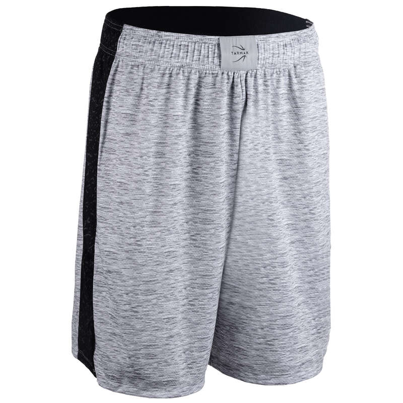 MAN BASKETBALL OUTFIT Basketball - Men's Shorts SH500 - Grey TARMAK - Basketball