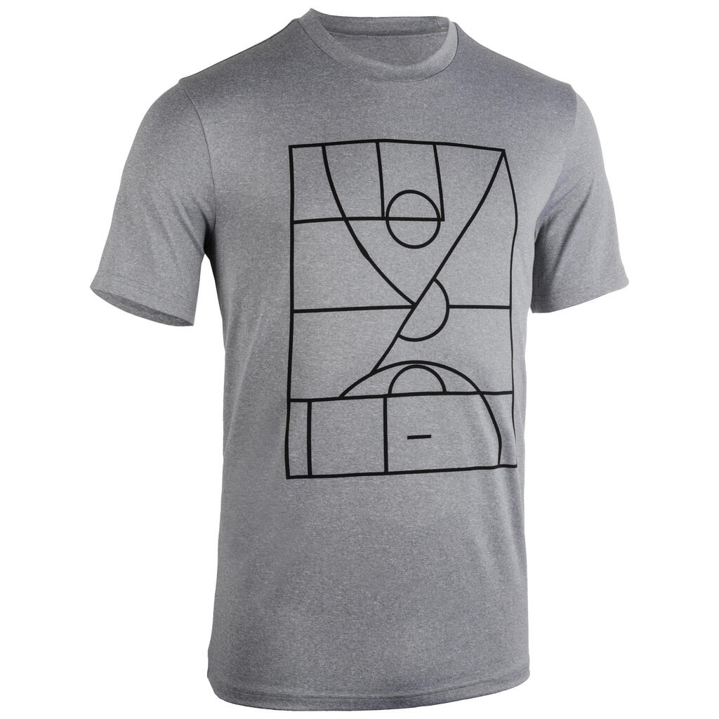 Crna majica / dres za košarku TS500 FAST