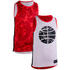 Áo jersey mặt chơi bóng rổ T500R cho bé trai/ gái trình độ trung bình - Đỏ/Trắng