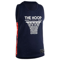 MAILLOT DE BASKETBALL POUR GARCON/FILLE CONFIRME(E) NAVY ROSE T500