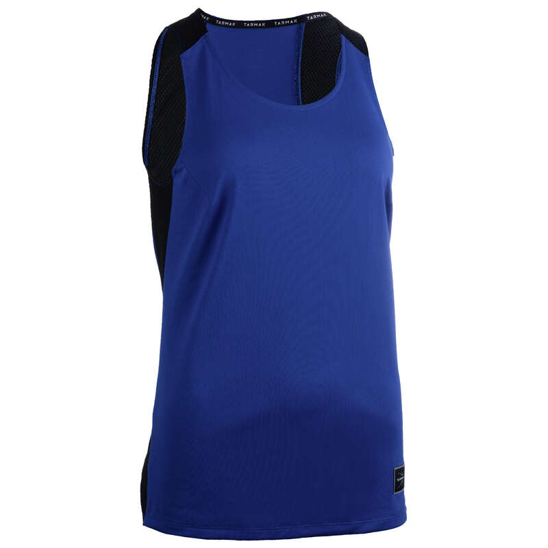 WOMAN BASKETBALL OUTFIT Koszulki na wf - Koszulka damska T500 TARMAK - Powrót do szkoły