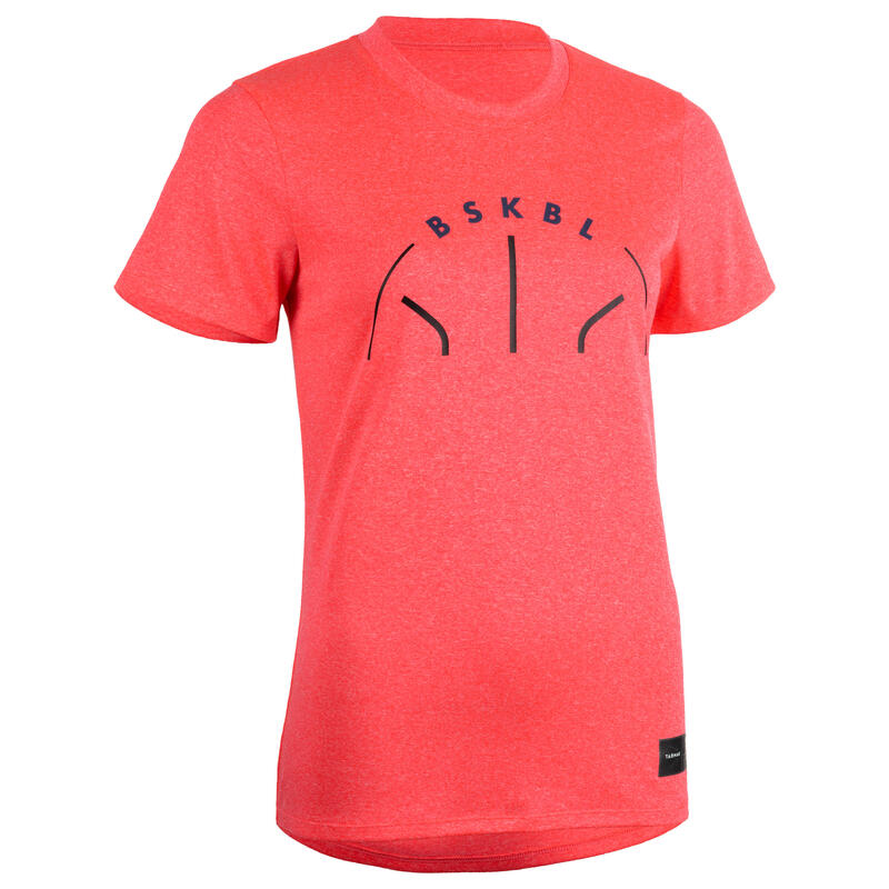 Basketbalshirt voor gevorderde dames roze BSKBL TS500