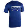 Basketballshirt TS500 Herren blau Training Camp