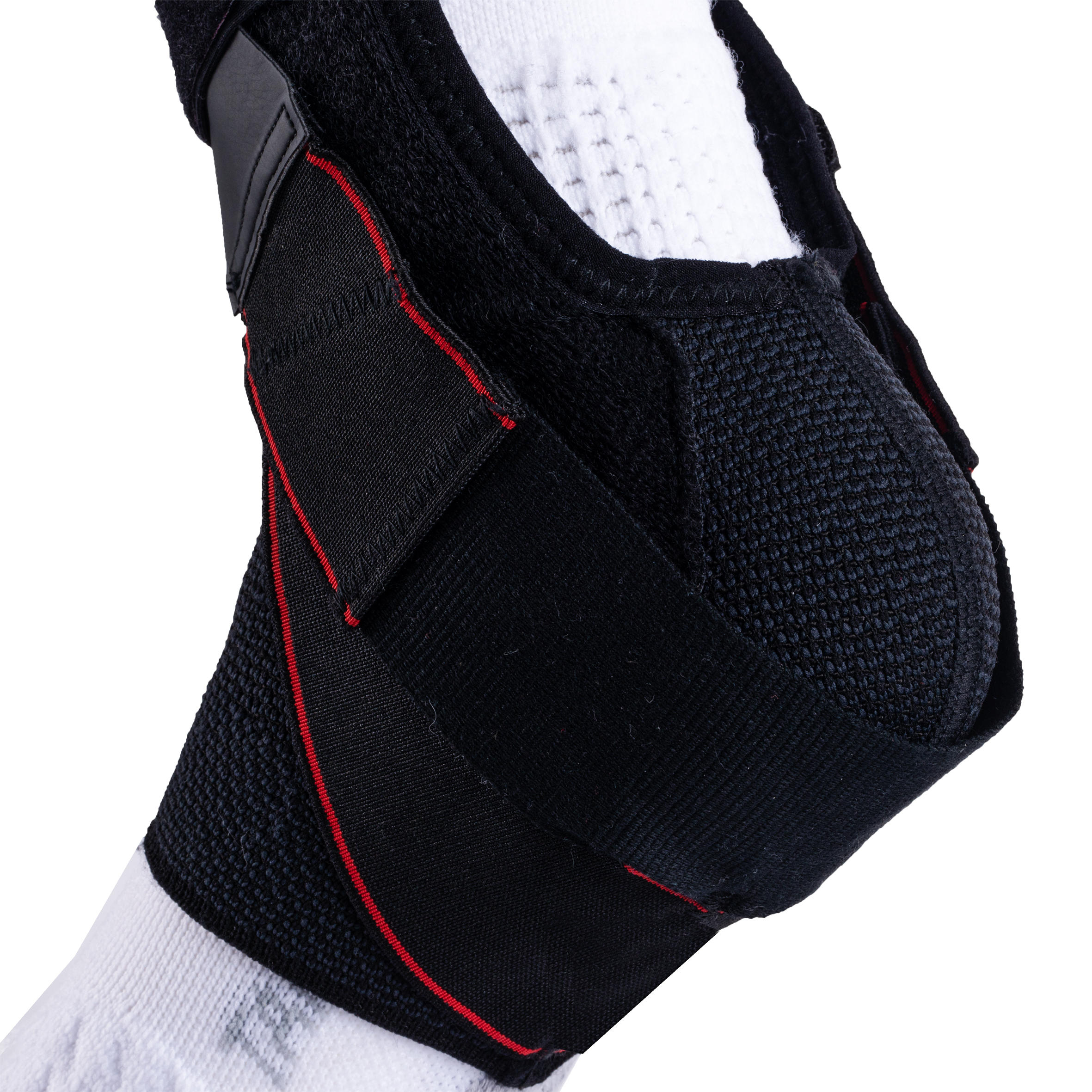 Chevillère de maintien ligamentaire gauche/droite Solide 500 noire -H/F - TARMAK