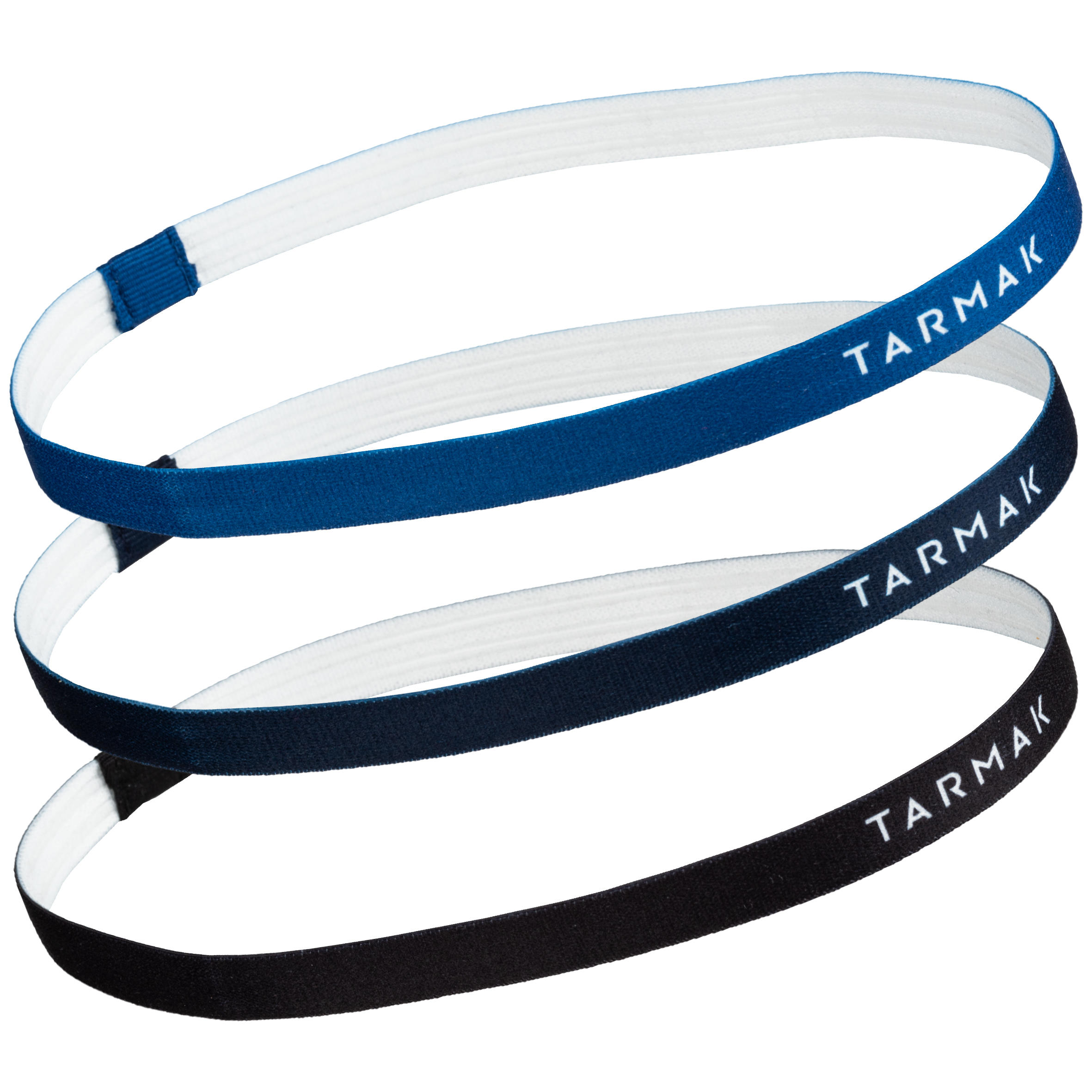 TARMAK Women's Basketball Headband Pack - Black/Navy Blue