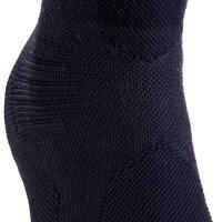 Men's/Women's Left/Right Compression Ankle Support Soft 500 - Black