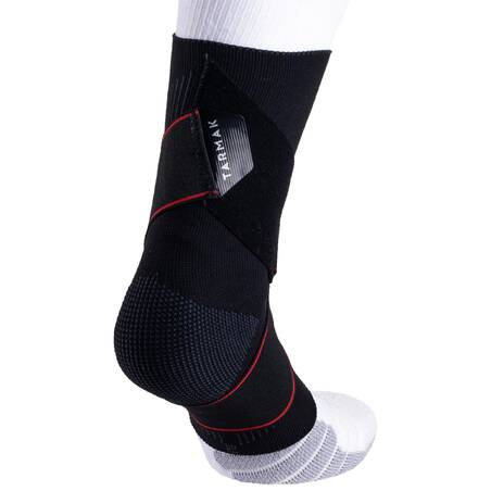 Strong 100 Men's/Women's Right/Left Ankle Ligament Support - Black