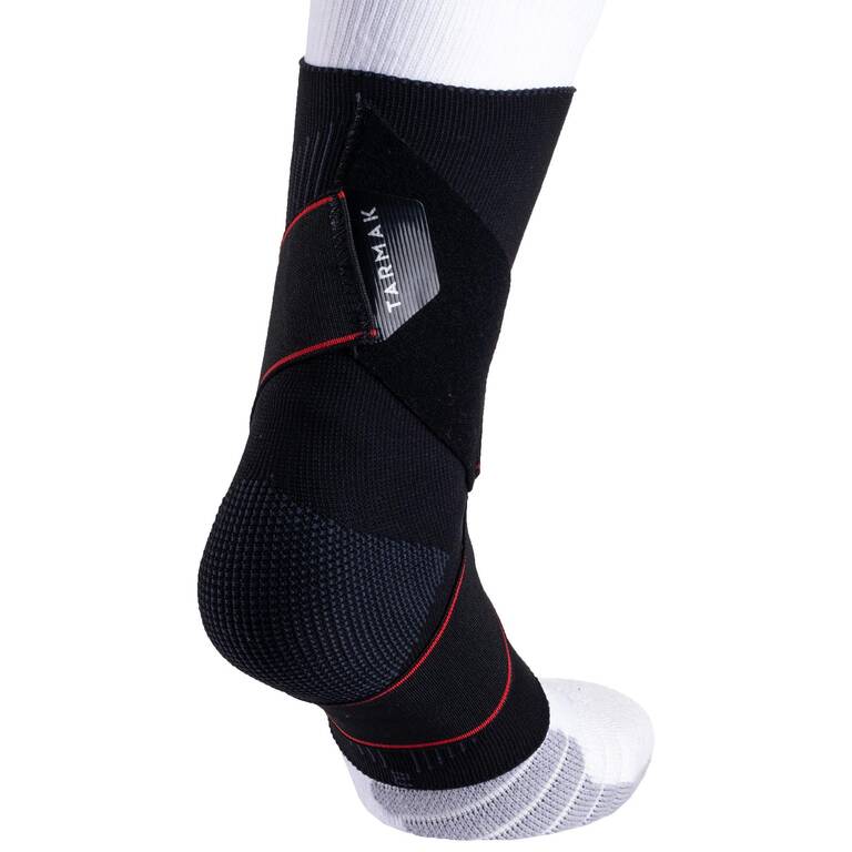 Strong 100 Men's/Women's Right/Left Ankle Ligament Support - Hitam