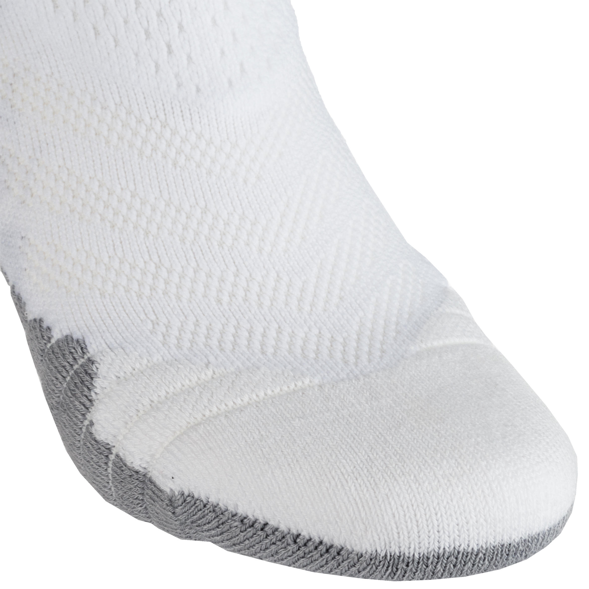 Men's/Women's Mid-Rise Basketball Socks SO900 - White 8/8
