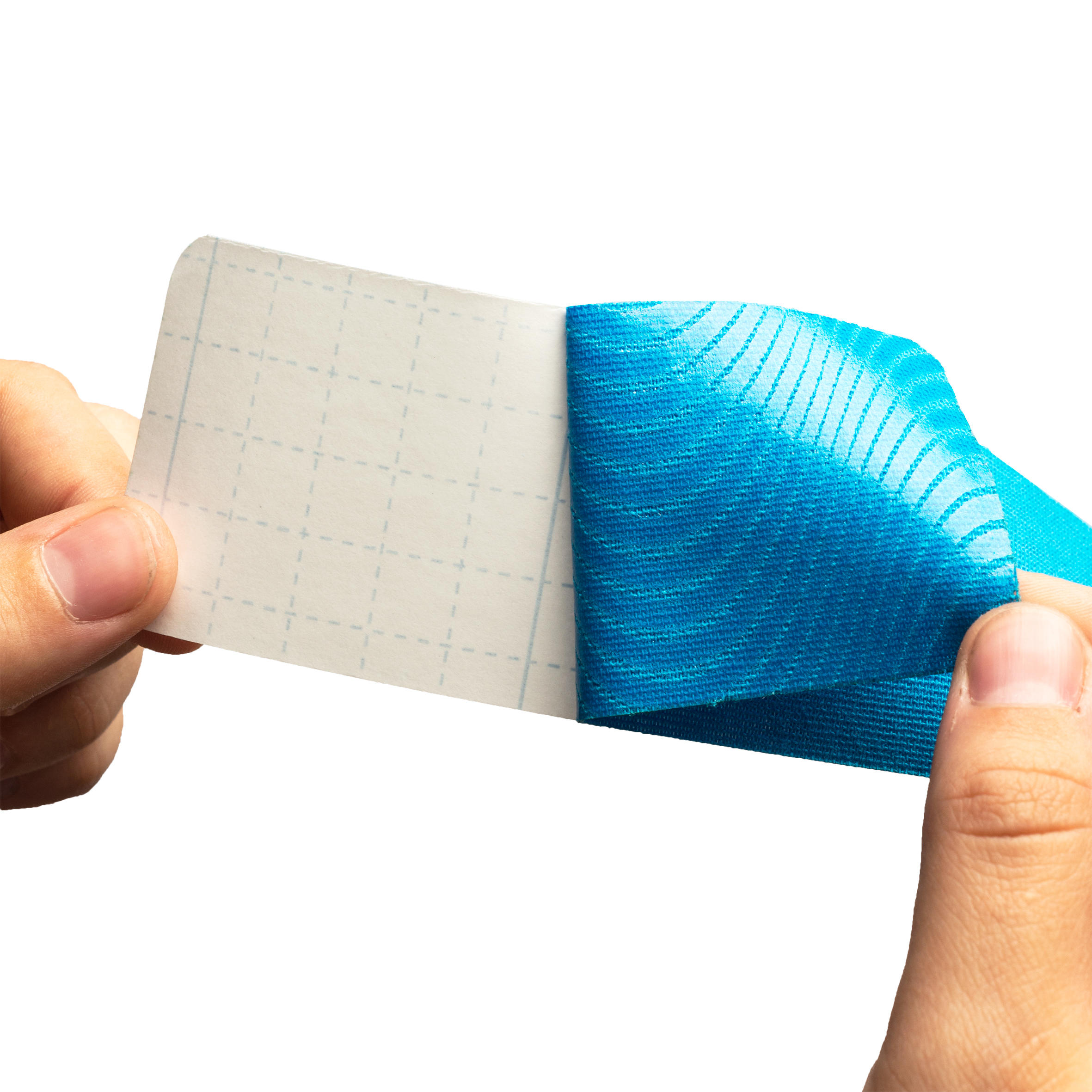 Набор лент кинезиотейпа для тендинита с насечками (3 вида использования) TARMAK