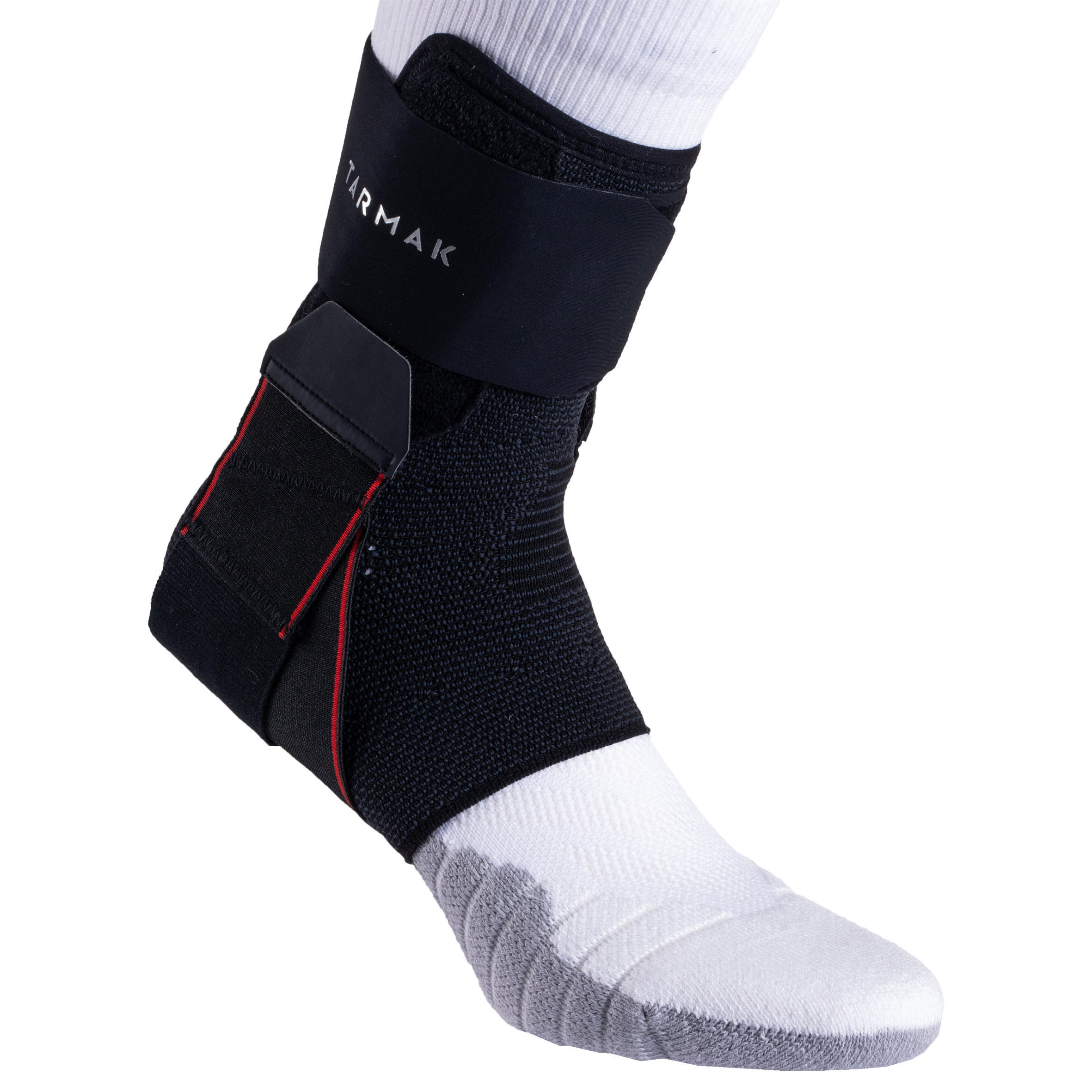 Strong 500 Men's/Women's Right/Left Ankle Ligament Support - Black 6/7