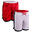 Pantalón Baloncesto Tarmak SH500 reversible niños rojo blanco