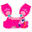Child's TISWIM progressive swimming armbands-waistband - Pink "FLAMINGO" print