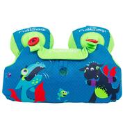 Child's TISWIM progressive swimming armbands-waistband - Blue "DRAGON" print