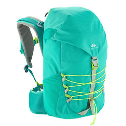 Mochila Senderismo Montaña Quechua 18L MH500 Niño Verde Turquesa