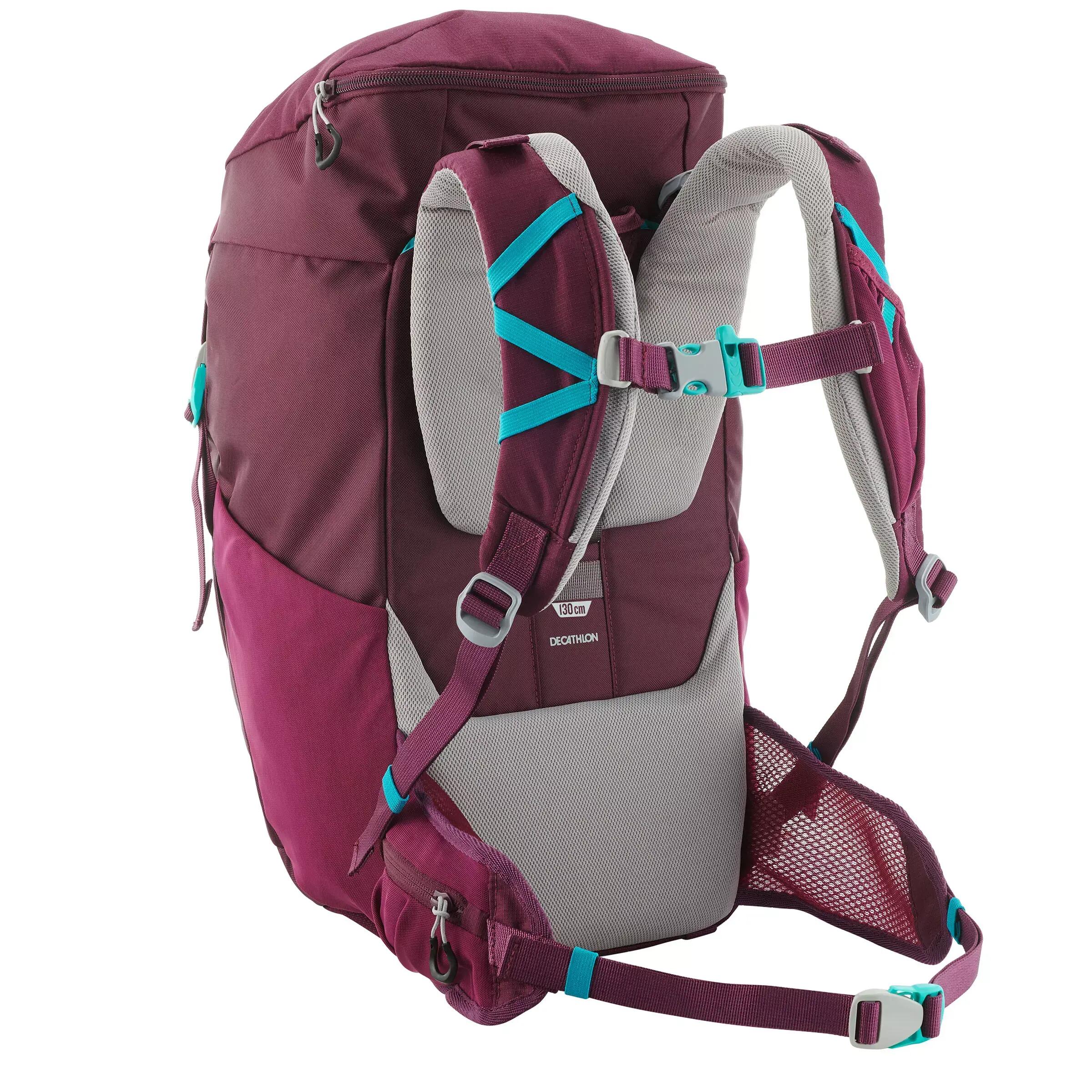 Sac à dos de randonnée 28L 7-15 ans enfant, MH500 violet 3/18