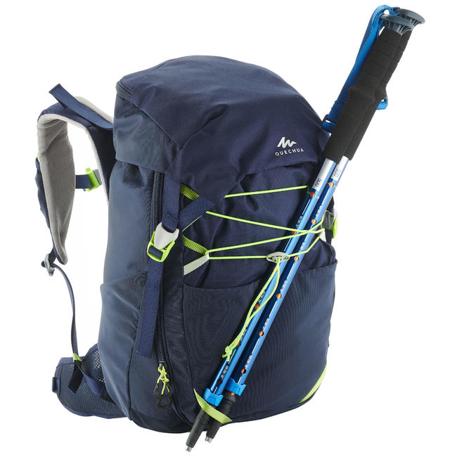 30 litre Hiking Backpack Navy Blue Quechua 30 Litre Hiking Bag