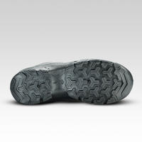 Cipele za pešačenje MH120 plitke s pertlama dečje - sive