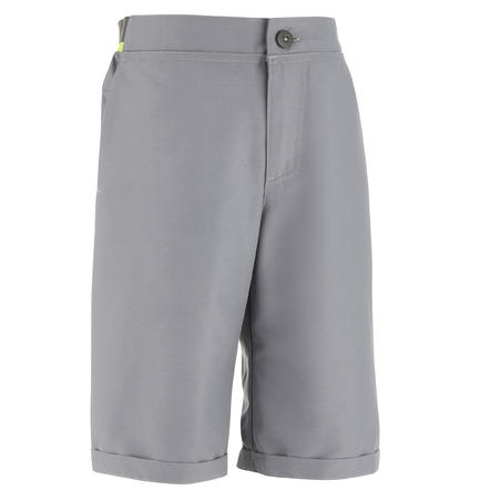 Children's hiking shorts - MH100 grey