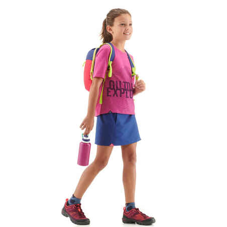 Children's Hiking T-shirt MH100 - Pink 7-15 Years