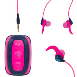 Lecteur MP3 de natation et écouteurs SwimMusic 100 V2 Rose