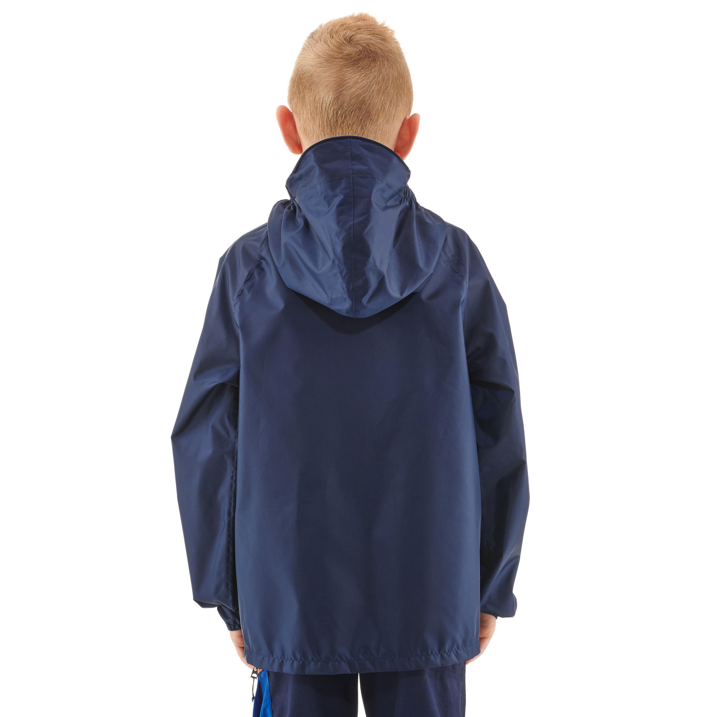 Waterproof Hiking jacket - MH100 Navy - 7-15 years 6/6