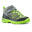 Chaussures imperméables de randonnée -MH120 MID grises- enfant 28 AU 34 scratch