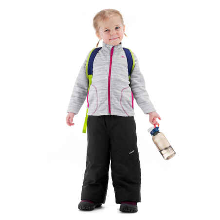 Kids' 2-6 Years Hiking Fleece MH150 - Grey