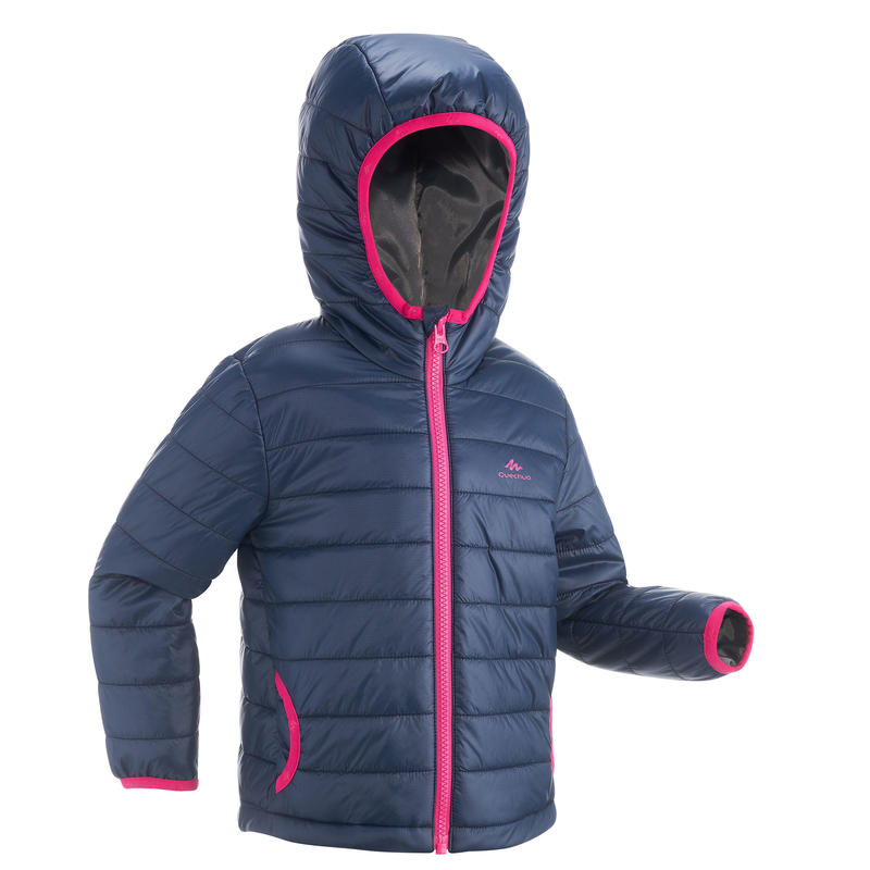 MANTEAU DE RANDONNÉE ENFANT MH BLEU MARINE MANTEAU DE RANDONNÉE ENFANT MH BLEU MARINE