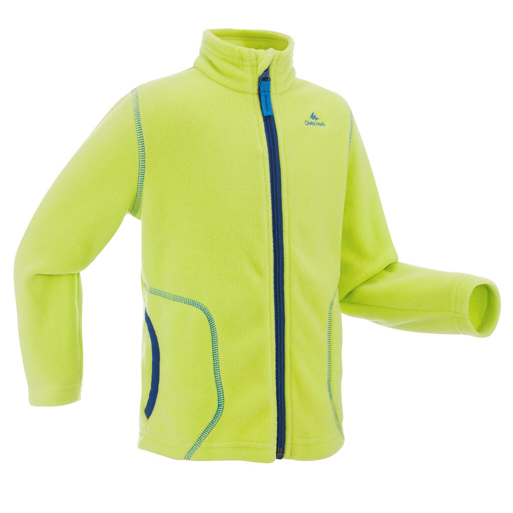 Kids' 2-6 years hiking fleece mh150 - green