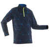 Kids' 7-15 Years Hiking Fleece MH100 - Blue