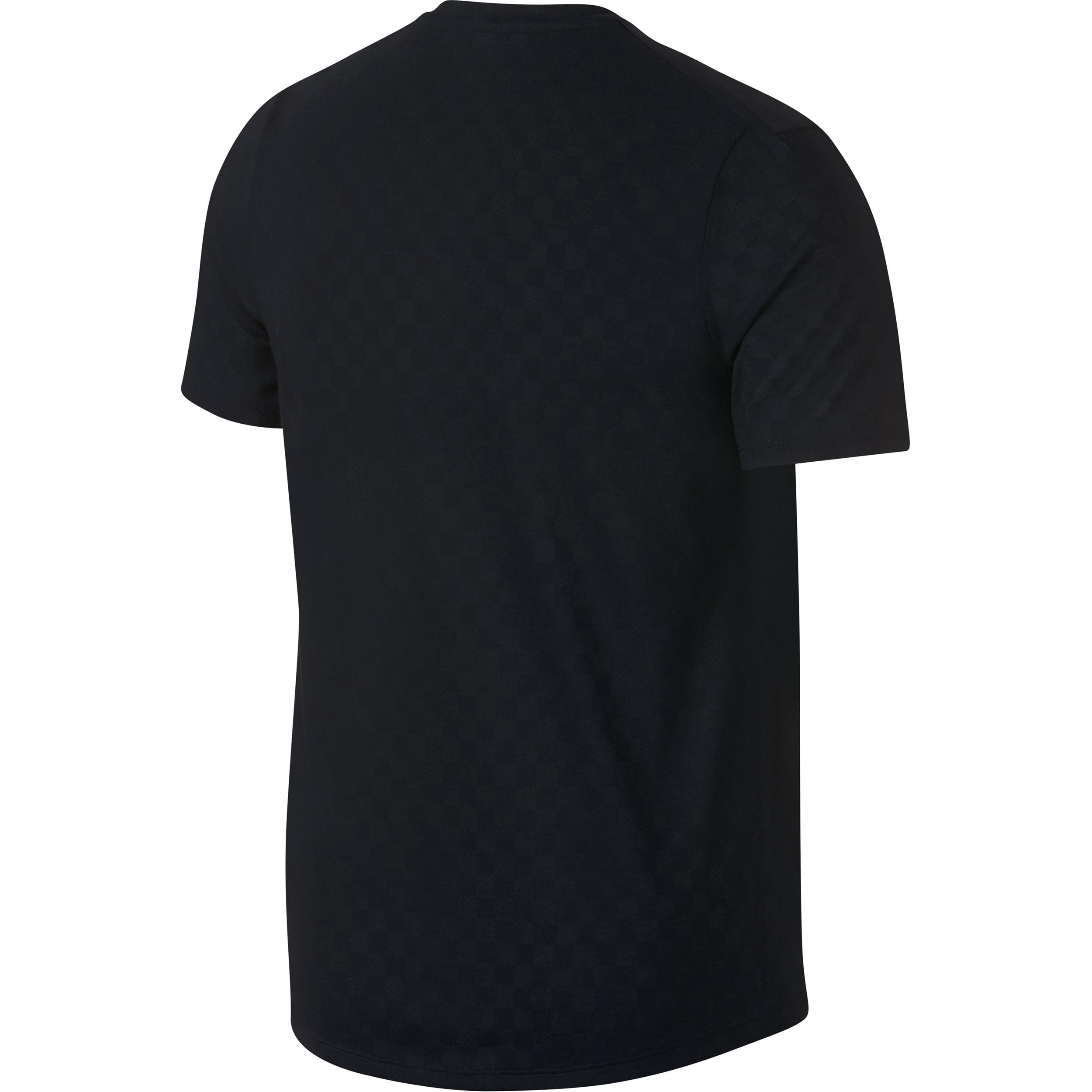 Challenger Crew Tennis T-Shirt - Black 